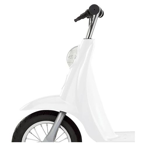 레이져(Razor) Razor Pocket Mod Miniature Euro 24V 250W Toy Electric Motor Scooter, White & Blue (2-Pack) - Speeds up to 15 MPH