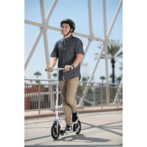 레이져(Razor) Razor A6 Kick Scooter for Kids Ages 8+ - Extra-Tall Handlebars & Longer Deck, 10