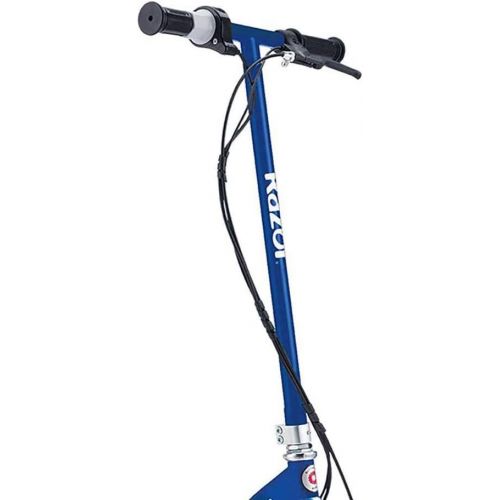 레이져(Razor) Razor E125 Motorized 24-Volt 10 MPH Rechargeable Electric Scooters, Blue & Black