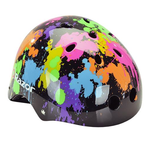 레이져(Razor) Razor V-11 Child Muli-Sport Helmet, Splatter