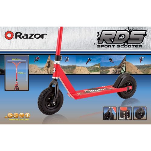 레이져(Razor) Razor Pro RDS Dirt Scooter - Red - FFP