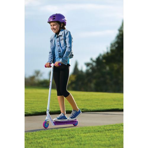 레이져(Razor) Razor Party Pop Kick Scooter - Multi-Color LED Light-Up Deck, Lightweight Steel Frame, for Kids Ages 6 and Up