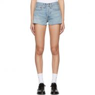 Re/Done Blue Originals Denim Shorts