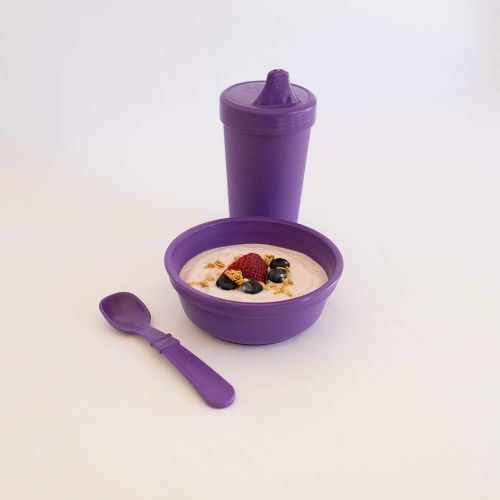  [아마존베스트]Re-Play Recycled Products Small Bowl, Set of 4 (5 Bowls, Amethyst)