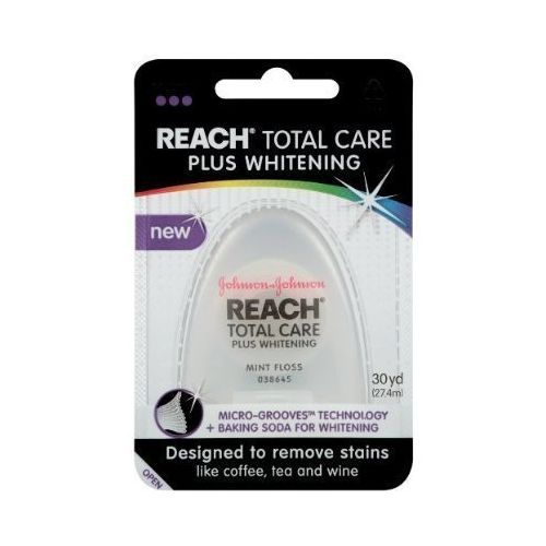  Reach Total Care Dental Floss Plus Whitening (4 Pack) by Reach