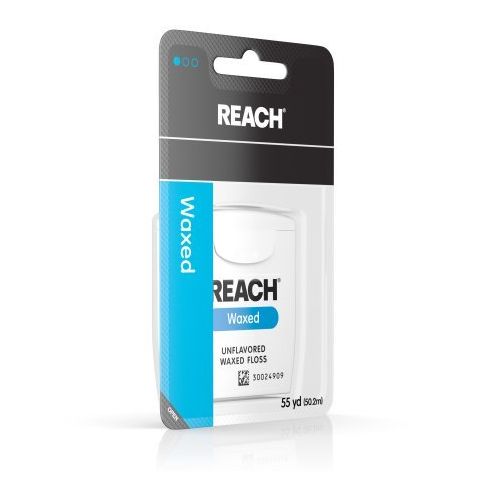  PACK OF 24 - Reach Mint Waxed Dental Floss, 55 Yards