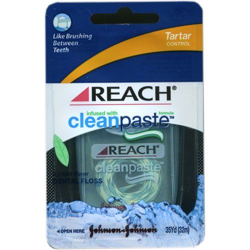  Reach CleanPaste Tartar Control Dental Floss, 35 Yd