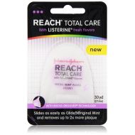 Reach Total Care floss with Listerine Fresh Flavors 30-Yard, (Pack of 6)
