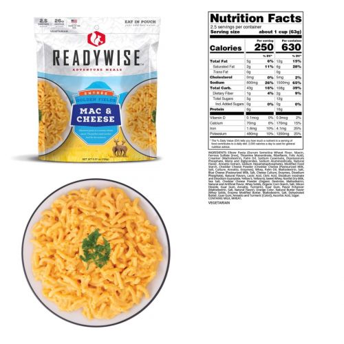  ReadyWise 6-Pack Case Golden Fields Mac & Cheese RW05-009