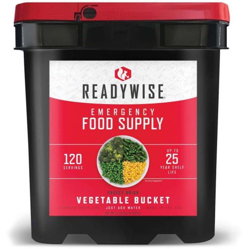  ReadyWise 120 Serving Freeze Dried Vegetable Bucket RW40-62120