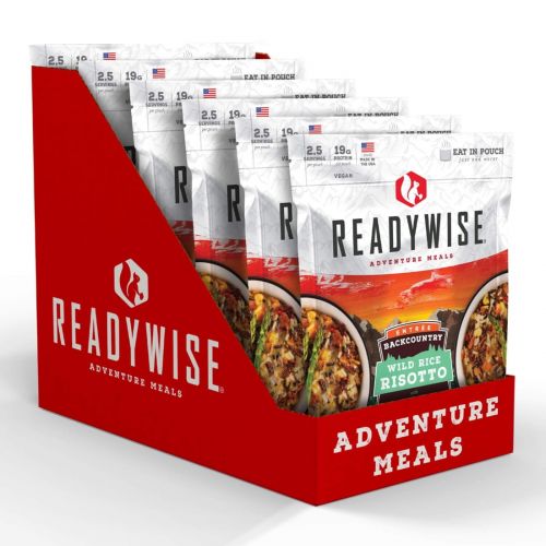  ReadyWise 6-Pack Case Backcountry Wild Rice Risotto with Vegetables RW05-018