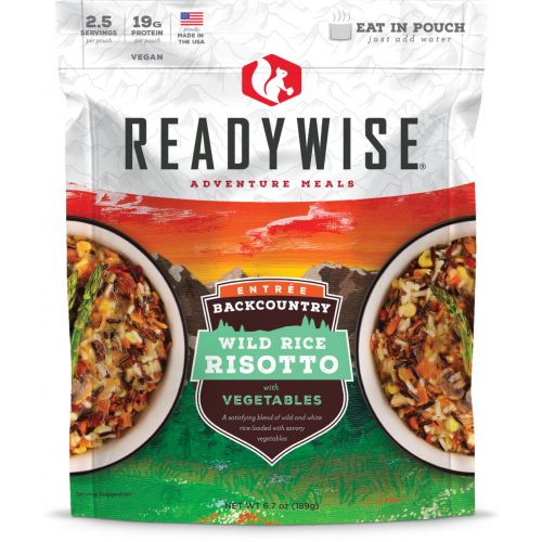  ReadyWise 6-Pack Case Backcountry Wild Rice Risotto with Vegetables RW05-018