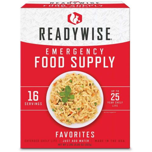  ReadyWise Emergency Food Supply Favorites RW01-016 CampSaver