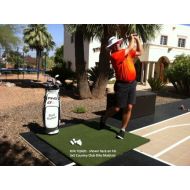 [아마존베스트]The Original Real Feel Golf Mats Country Club Elite 4x5 Heavy Duty Commercial Practice Mat. The First Golf Mat That Takes A Real Tee and Lets You Swing Down Through,Simulator,Indoo