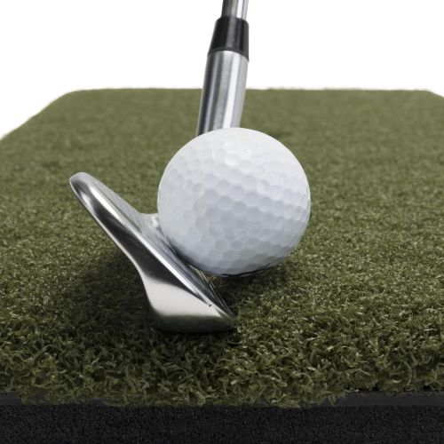  [아마존베스트]Real Feel Golf Mats The Original Country Club Elite The First Golf Mat That Takes A Real Tee and Lets You Swing Down Through, Simulator, Indoor, Outdoor Use. Modular 2-Piece Twin-C