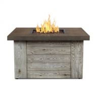 Real Flame Forest Ridge Propane Fire Pit in Weathered Gray