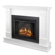 Real Flame G8600E-W Silverton Electric Fireplace, Medium White