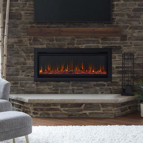  Real Flame 49 Electric Fireplace Insert, Black, (5555)