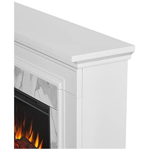  Real Flame 8240 Merced Electric Fireplace (White)