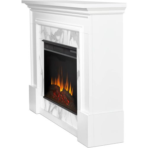  Real Flame 8240 Merced Electric Fireplace (White)