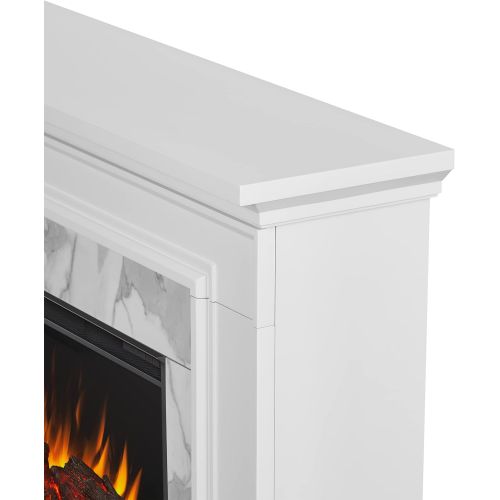  Real Flame 8240 Merced Electric Fireplace (White)