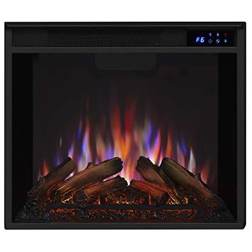  Real Flame G8600E Silverton Electric Fireplace, Black