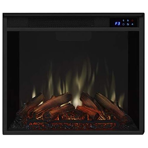  Real Flame G8600E Silverton Electric Fireplace, Black