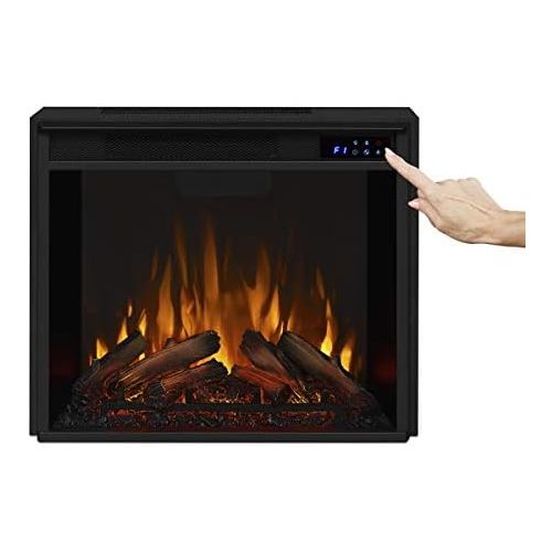  Real Flame G8600E Silverton Electric Fireplace, Black