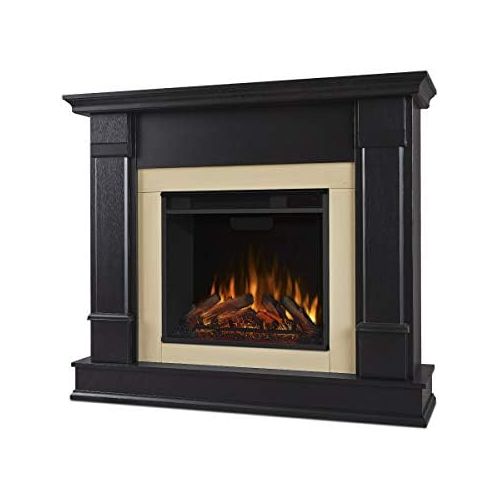  Real Flame G8600E Silverton Electric Fireplace, Black