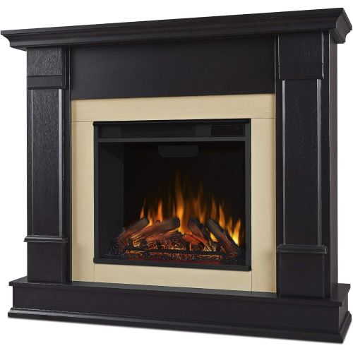  Real Flame G8600E Silverton Electric Fireplace, Black