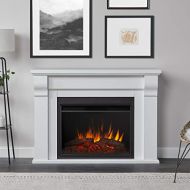 Real Flame Whittier Grand Electric Fireplace, White