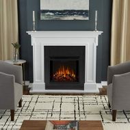 Real Flame White 5010E-W Thayer Electric Fireplace