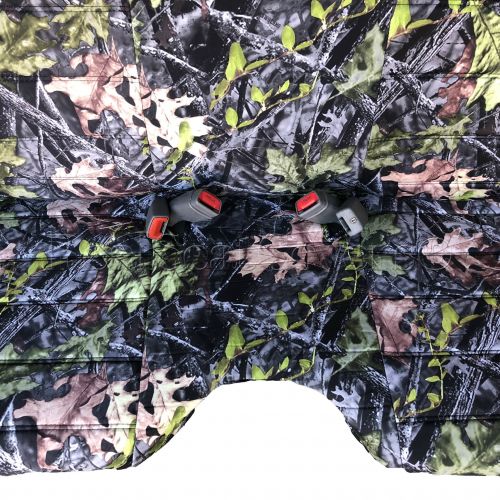  RealSeatCovers RSC US Automotive Grade A27 Toyota Tacoma Bench Seat Covers Molded Headrest 5 to 7 Shifter Cutout Camouflage, Camo