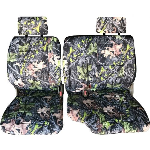  RealSeatCovers A57 Toyota Pickup 1989 - 1995 Front 6040 Split Bench Premium 10mm Thick Seat Covers Adjustable Headrest Armrest Access Custom Made for Exact Fit Charcoal, Dark Gray