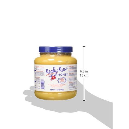  Really Raw Honey, Totally Unprocessed, 5-Pound