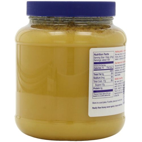  Really Raw Honey, Totally Unprocessed, 5-Pound