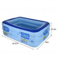 ReallyGO-US Direct Giant Inflatable Swimming Pool Adult Inflatable Pool for Summer Party Family Swim Center Family Inflatable Pool for Baby, Kiddie, Kids, Adult, Infant, Toddler