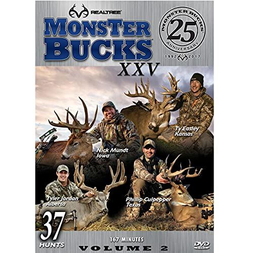  [아마존베스트]Realtree Monster Bucks XXV - Deer, Elk, Big Game, Hunting Video DVD Collection Production