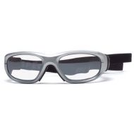 Rec Specs Protective Sports Eyewear- Maxx 21 - Plated Silver/ Silver Flash
