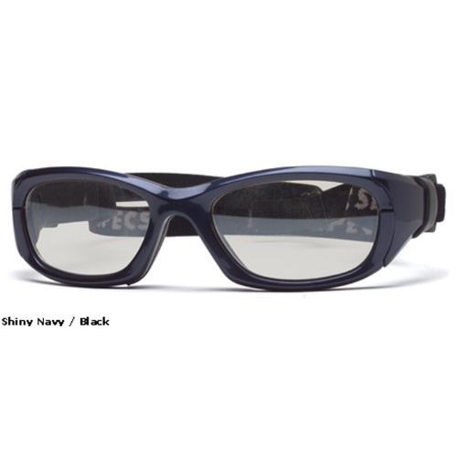  Rec Specs Protective Sports Eyewear- Maxx 31 - Shiny Navy Blue Clear