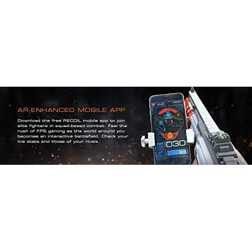  Recoil Laser Tag Starter Set, GPS enabled Multi-Player Smartphone Game