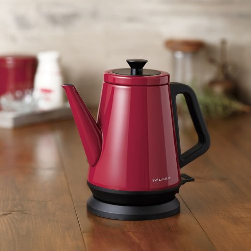  Recolte recolte Electric kettle Classic Libre 0.8L RCK-2VR (Vintage Red)【Japan Domestic genuine products】