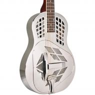 Recording King},description:Recording Kings classic tricone resonator has three 6 Recording King cones that transfer incredibly loud tones through the body of the guitar. The cones