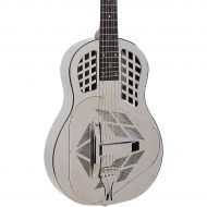 Recording King},description:Recording Kings classic tricone resonator has three 6 Recording King cones that transfer incredibly loud tones through the body of the guitar. The cones