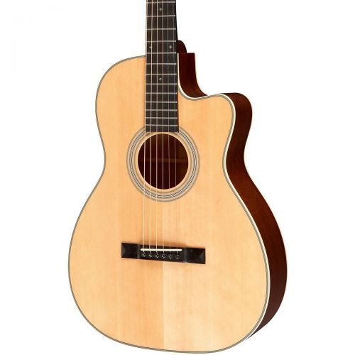  Recording King},description:The Recording King Studio Series 12 Fret OO Acoustic Guitar with Cutaway was developed in collaboration with guitarist and historian Eric Schoenberg. Th