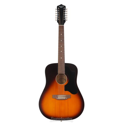  Recording King Dirty 30s Series 9 12-string Dreadnought Acoustic Guitar - Tobacco Sunburst