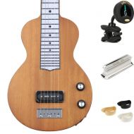 Recording King RG-31-NA Lap Steel with P-90 Pickup Essentials Bundle - Natural