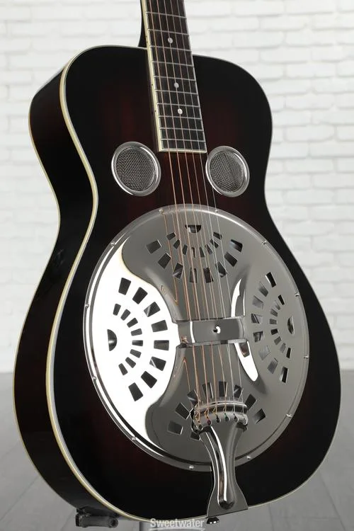 Recording King Maxwell Roundneck Resonator - Sunburst