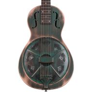 Recording King Swamp Dog Parlor Resonator - Distressed Vintage Green