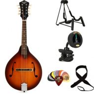 Recording King Dirty 30s A-style Mandolin Essentials Bundle - Tobacco Sunburst